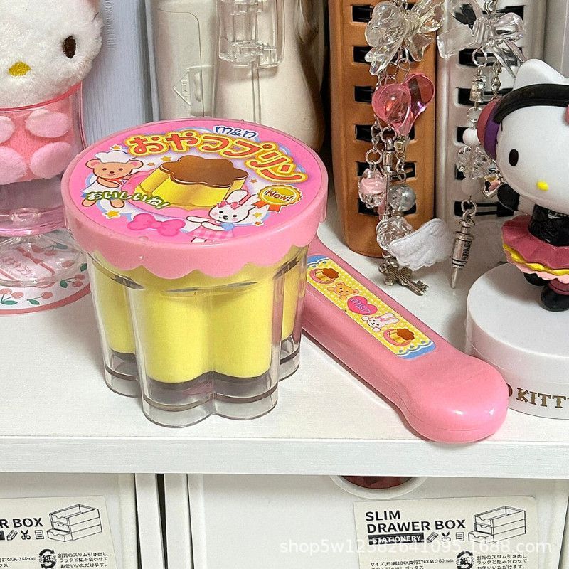 子供用ままごとゼリーストロベリープディングセット食品給餌おもちゃ日本ミルプディング装飾品|undefined