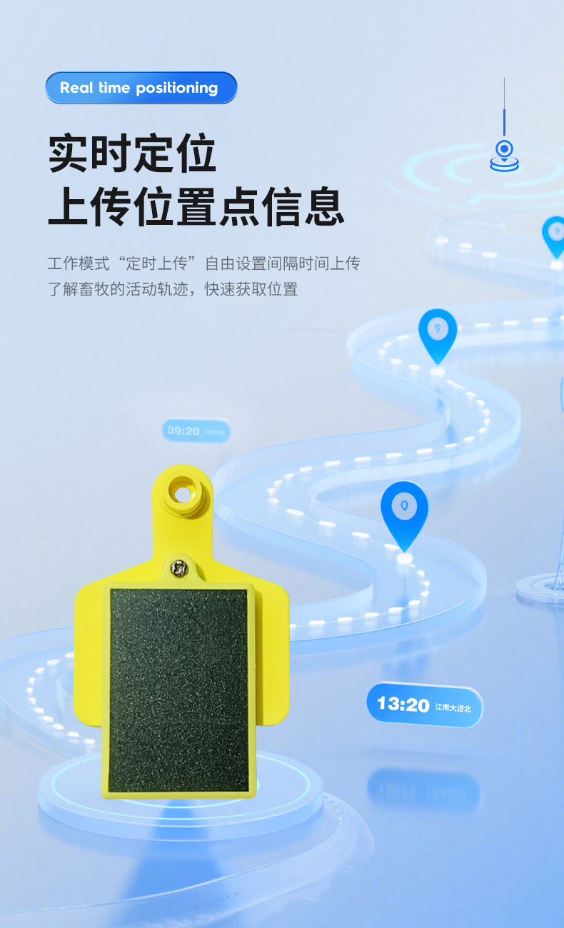 Carefully Selected Beidou Gps Animal Tracker for Cattle and Sheep Farms, Anti-Tamper Gps Anti-Lost Solar Charging Locator