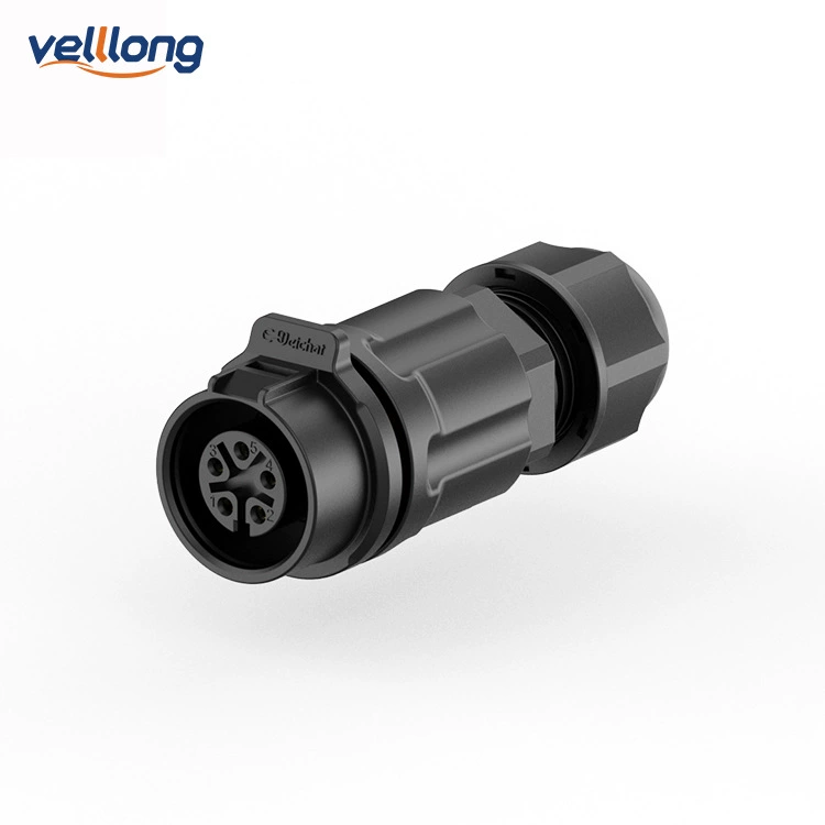 IP68 waterproof power socket connector EW-LP16 panel plastic 2/3/4/5/7/8/9 aviation plug