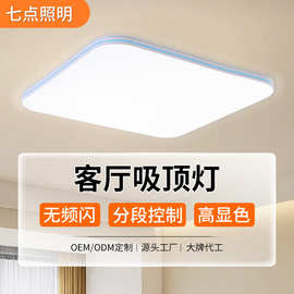 现货led客厅吸顶灯简约客厅灯卧室灯书房灯全屋吸顶灯中山灯具厂