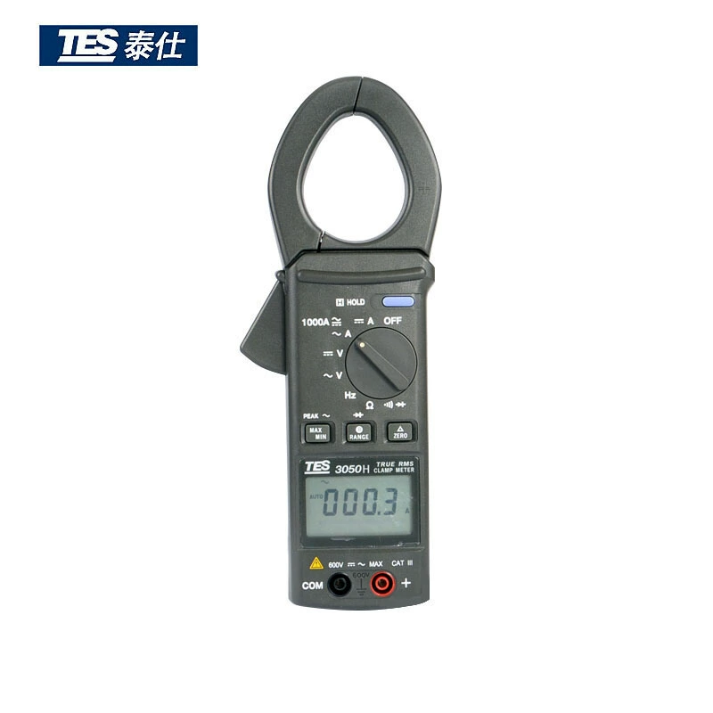 Тайвань Taishi TES-3050H зажимные часы Высокоточный цифровой зажимный универсальный измеритель переменного тока (основной