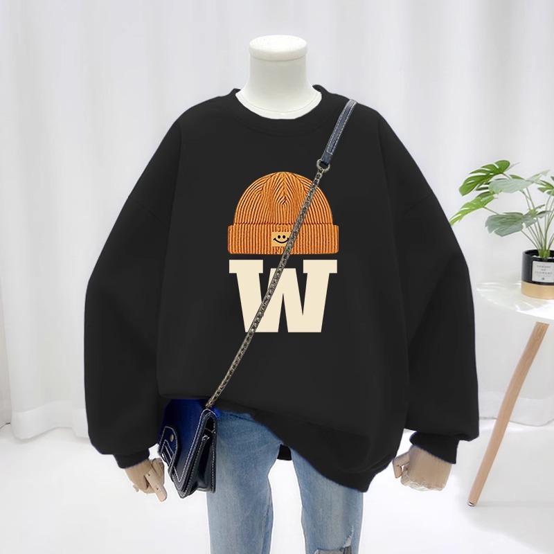 검정 [라운드 넥 씬]