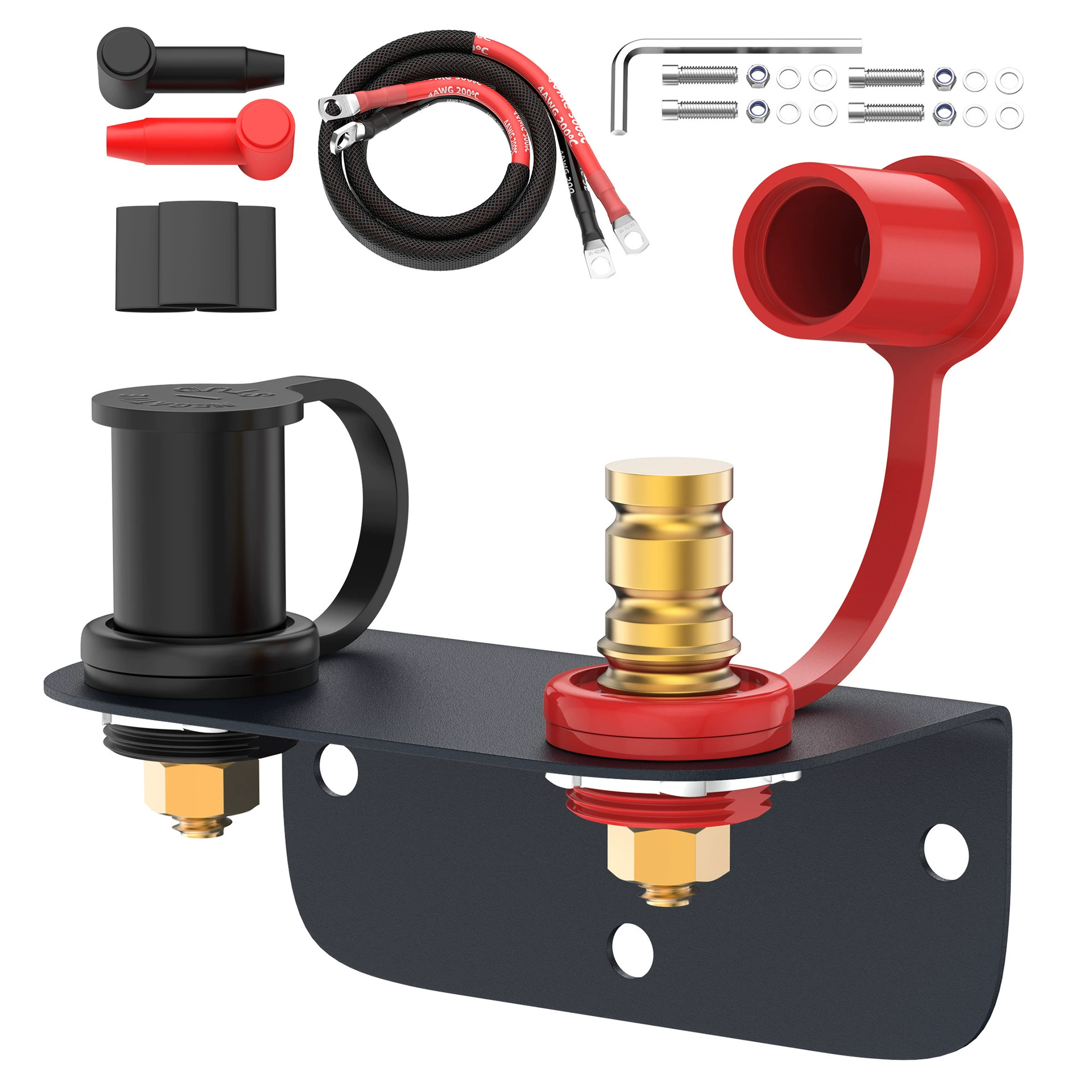 BCP-3 автомобильный удаленный разъем батареи с проводным кронштейном