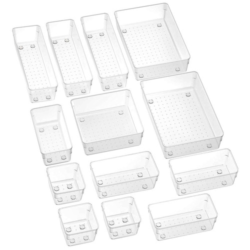 Home department store storage box plastic bathroom dresser desktop drawer sorting box plastic products