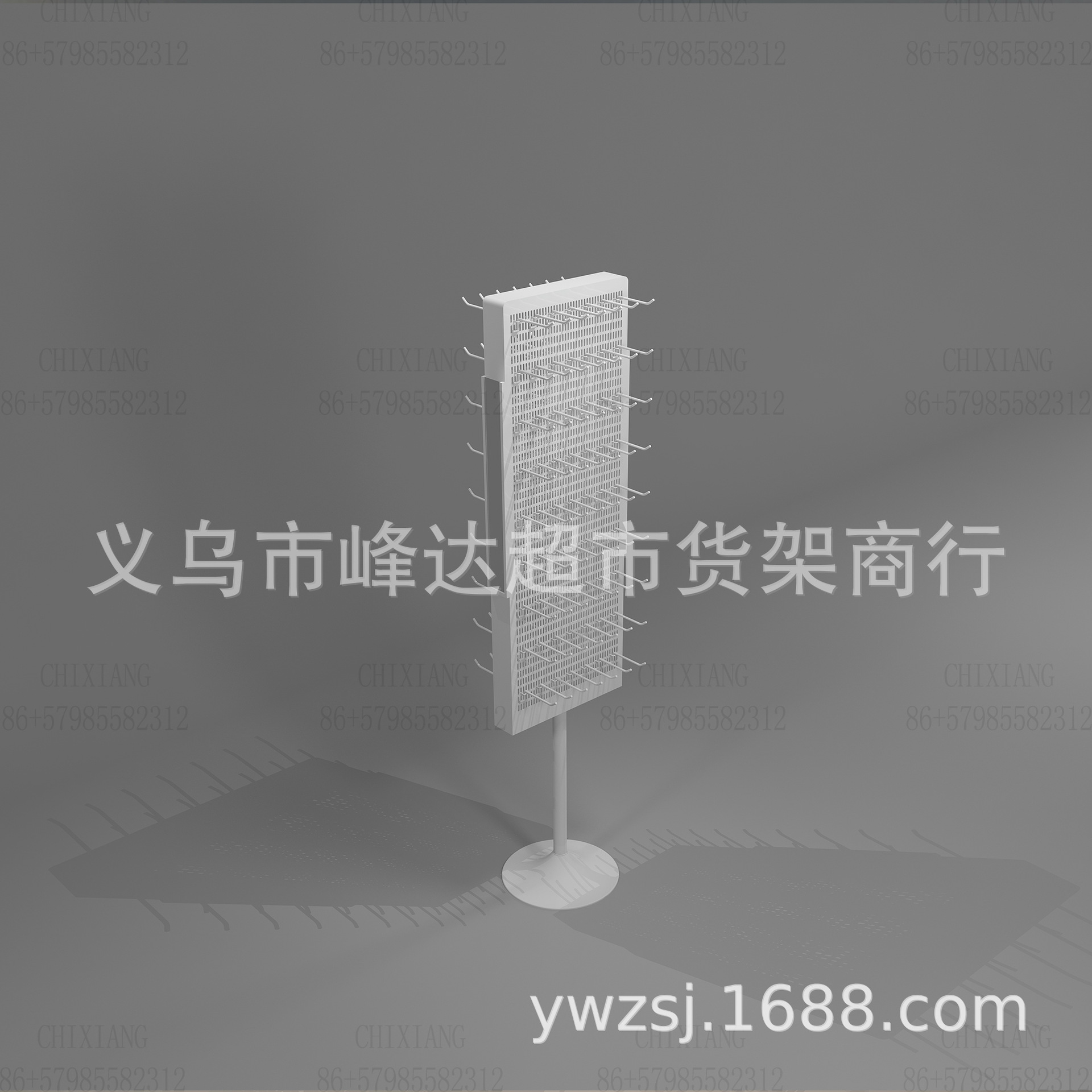 厂家直销连锁店饰品展示架 双面可旋转太阳镜眼镜钢木优品货架