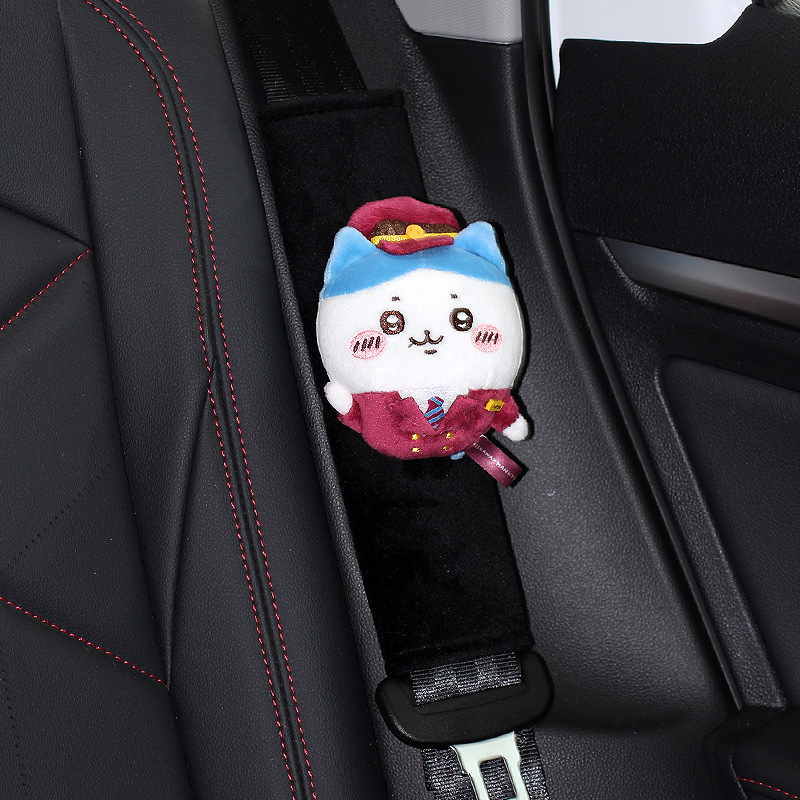 Funda Protectora de Hombro para Cinturón Poliéster Suave Anti-presión para Coche image 7