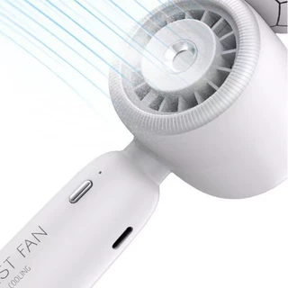 萌宠涡轮冰雾usb夏季降温神器新款儿童手持喷雾冰敷制冷手持风扇