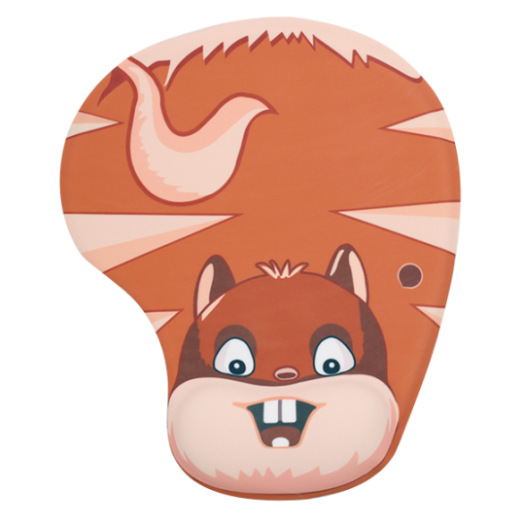 Protector de muñeca alfombrilla de ratón 3D Oficina antideslizante almohadilla suave almohadilla de silicona protector de muñeca computadora de dibujos animados protector de muñeca alfombrilla de ratón al por mayor