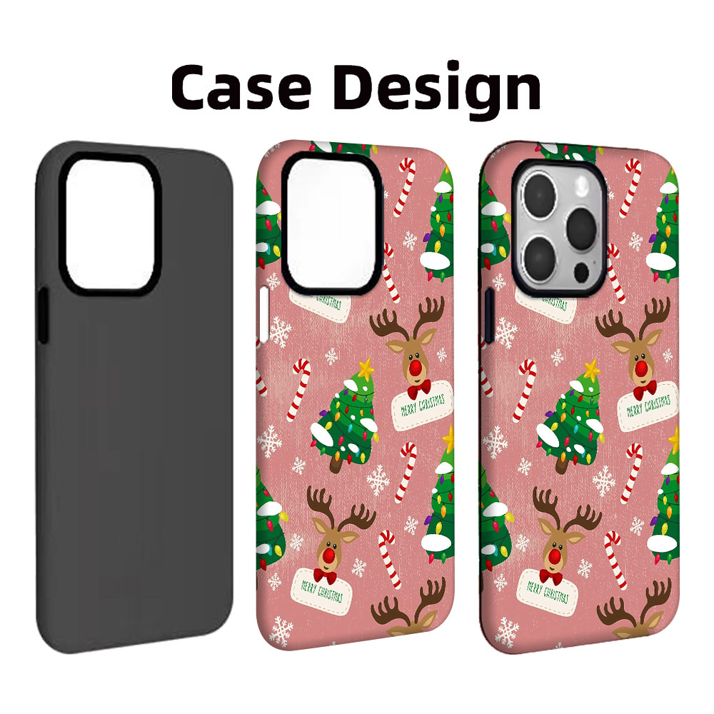55g Weight iPhone Applicable Brands Phone Cases Classification tpu Material Christmas Tree, Santa Claus, Elk Pattern Cute, Classic Style Style Tpu Christmas Tree Santa Claus Elk Cute Classic Style Phone Cases Phone Accessories 12