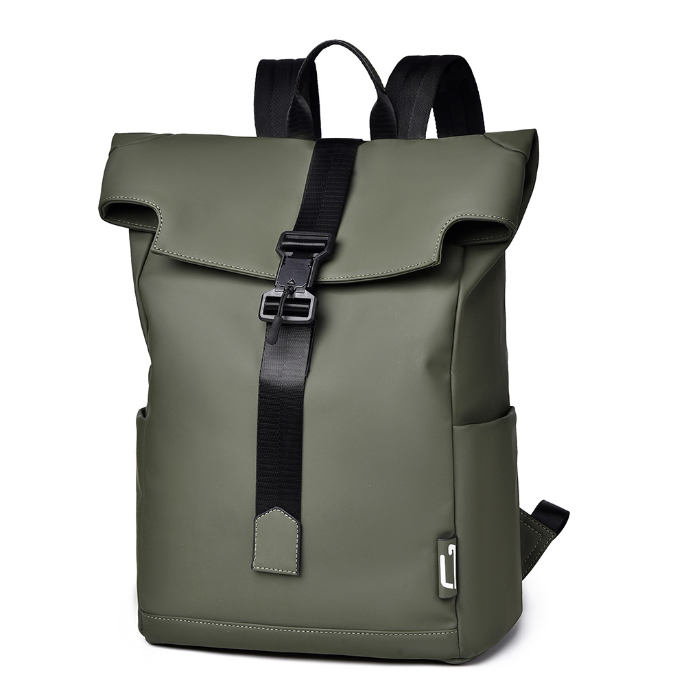 Nuevo bolso de hombro para hombres de alta costura tendencia de moda mochilas casuales solapa absorción magnética mochilas mochilas mochilas estudiantes bolsos de computadora
