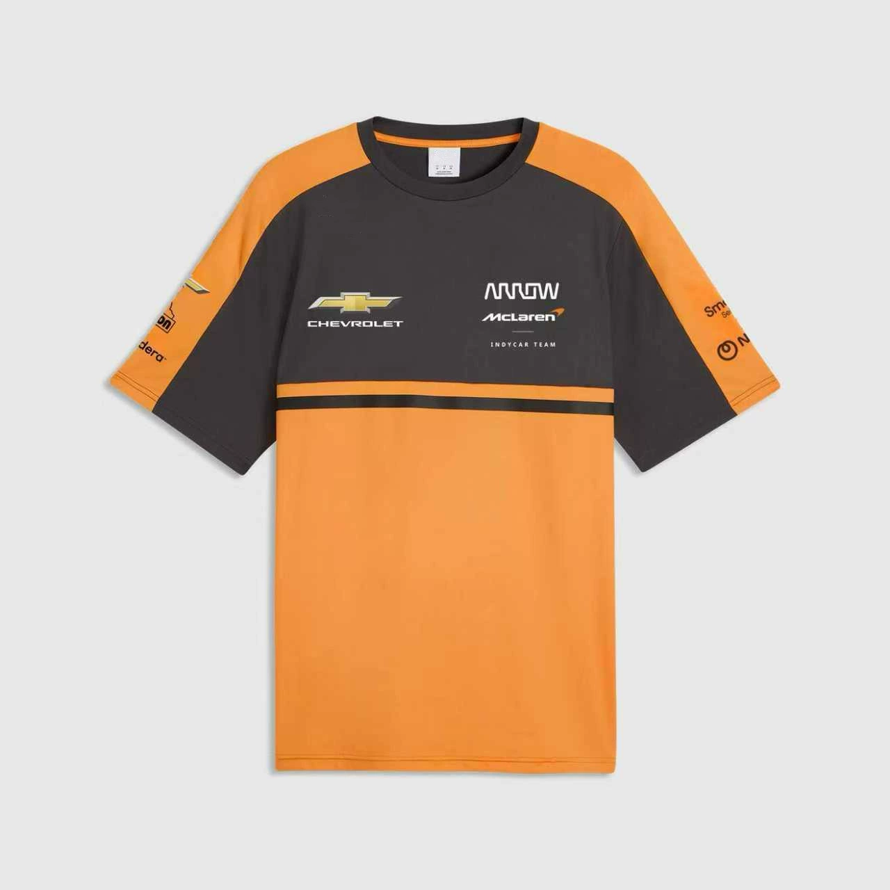 2026 Новая гоночная комбинезон Formula One Mercedes McLaren Ferrari Red Bull спортивный с короткими рукавами
