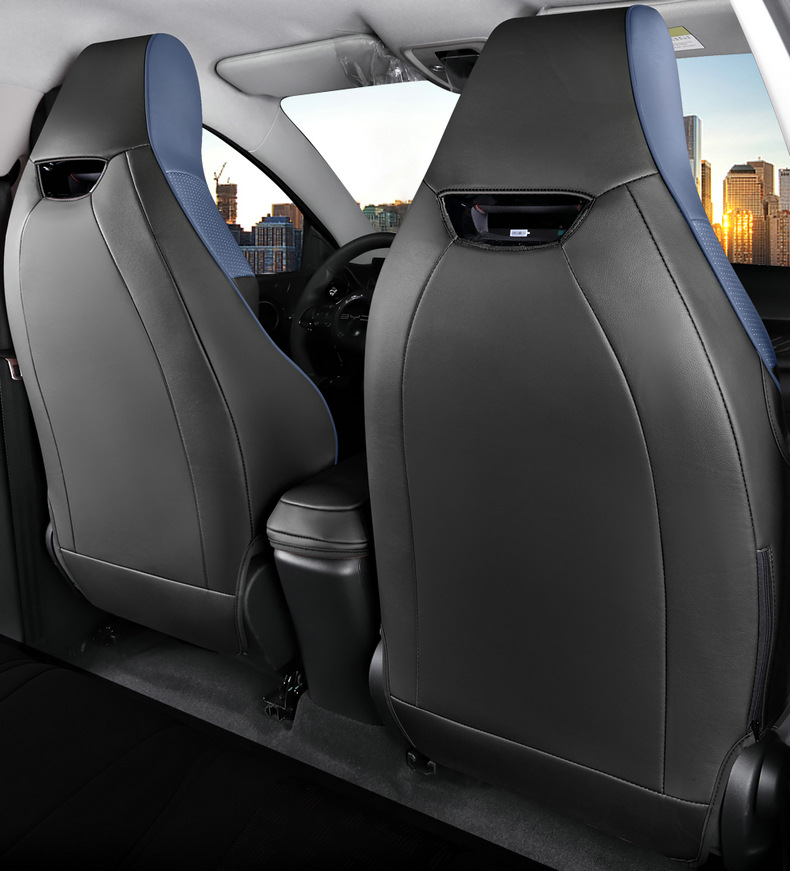 BYD E2 stylish simple wear-resistant dirt-resistant feel comfortable special perforated leather cartoon version 5 color seat cover