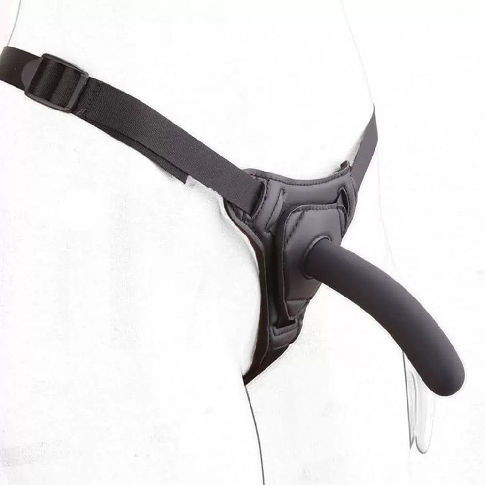 女用穿戴皮裤硅胶吸盘阳具女同玩具仿真阴茎器具成人情趣用品