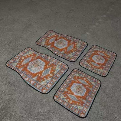 foot mat four-piece wholesale | Avtomobil döşəmə paspasları - cross-border-floor-mats-32-3045cm-two-piece-set-for-rear-seat