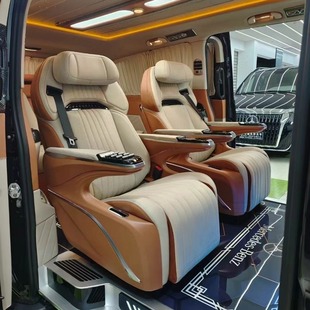 奔驰威霆V260唯雅诺改装航空座椅塞纳653大通全顺航空座椅改装-阿里巴巴