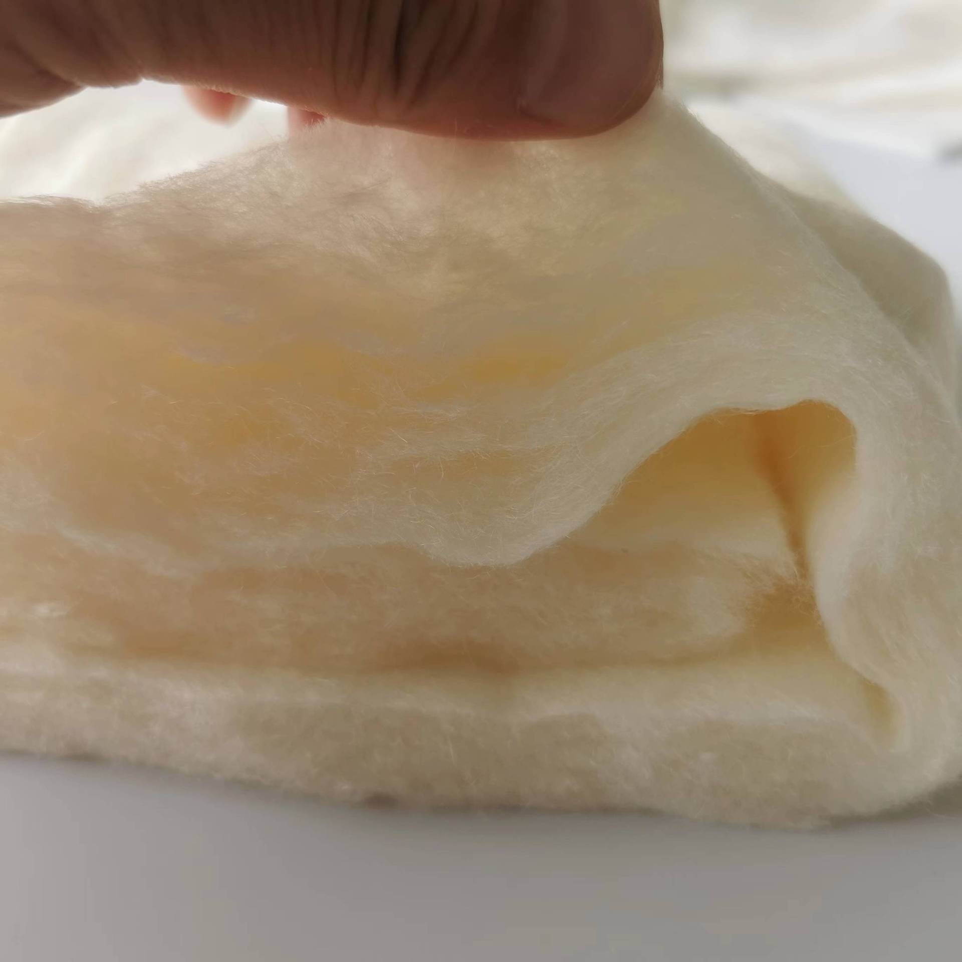 服装大豆纤维夹棉 大豆填充絮片大豆纤维被备胎 大豆纤维保暖材料