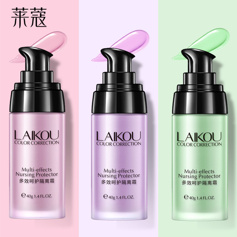 Laikou Women's Makeup Base Cream, Natural Makeup Primer, Classic Domestic Brand, Moisturizing Base, Student Product, Dropshipping Available