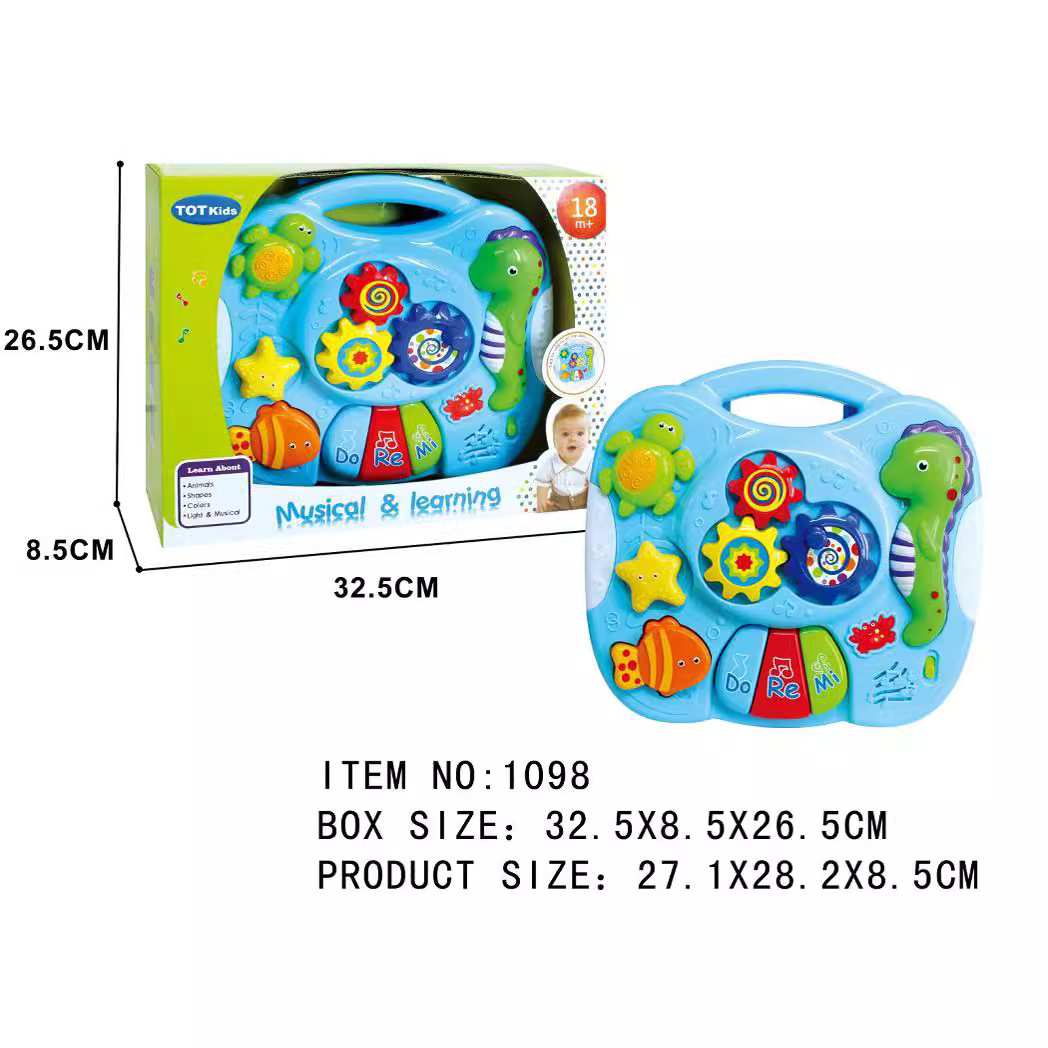 Cross-Border special for children's educational early education hand drumming learning table play house music camera toy factory direct sales