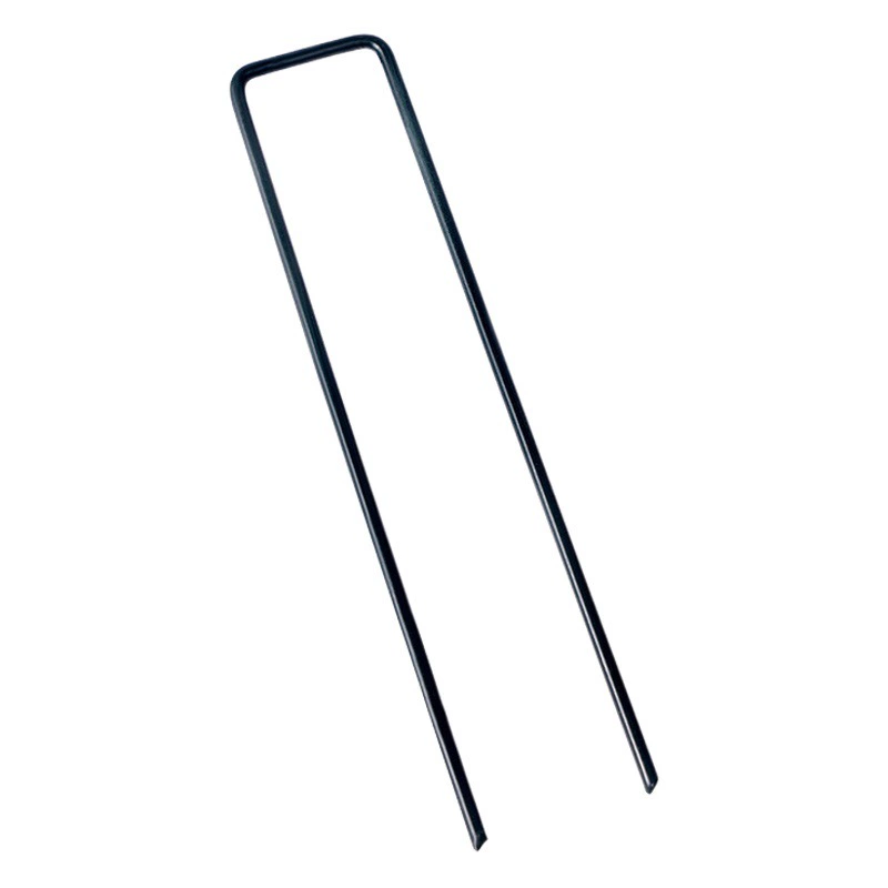 U-образные гвозди с наземной тканью с распылением, оцинкованные гвозди с наземным покрытием, садовые гвозди из стальной проволоки, фиксация для мульчирования на открытом воздухе