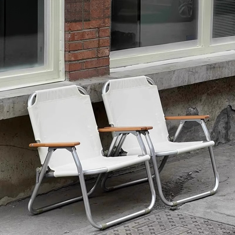 Cafe Outdoor Folding Chair Portable Camping Kermit Chair Picnic Backrest Chair Restaurant B&B Hotel Sofa Chair