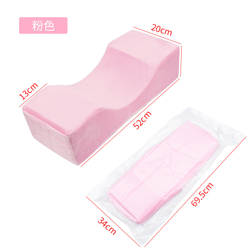 Venta al por mayor pestañas belleza sueño almohada tatuaje cuello protección consola injerto pestañas especial Workbench almohada en forma de U