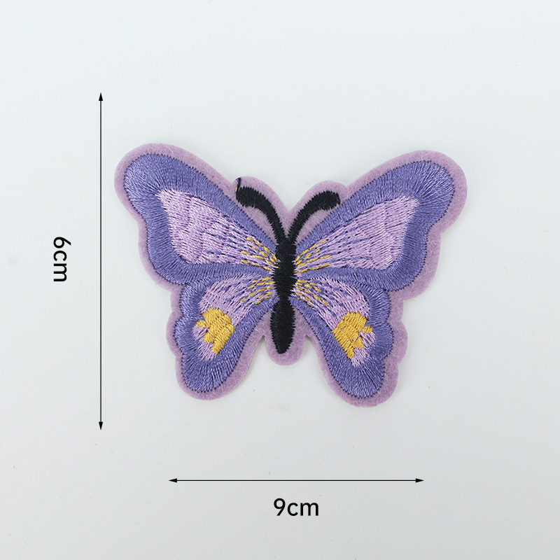 Círculo de bordado de computadora dibujos animados bordados pegatinas de tela letras bordadas pegatinas de toallas bordadas pegatinas de ropa zapatos sombreros