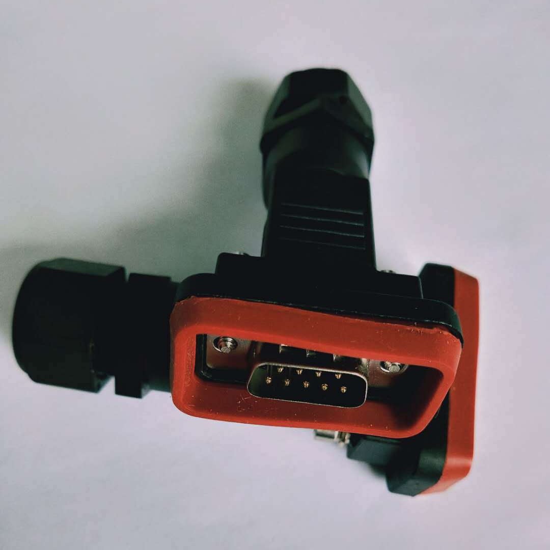 AISG连接器线束DB9 HDB15防水壳公母插座插头外壳组件