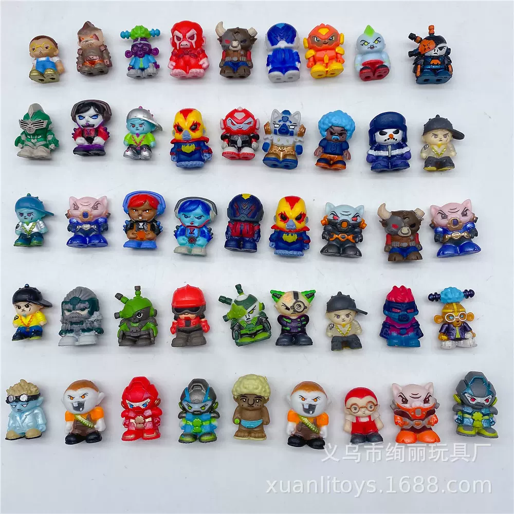 多款迷你塑胶公仔玩偶  卡通人偶公仔 迷你小公仔 外贸 跨境玩具