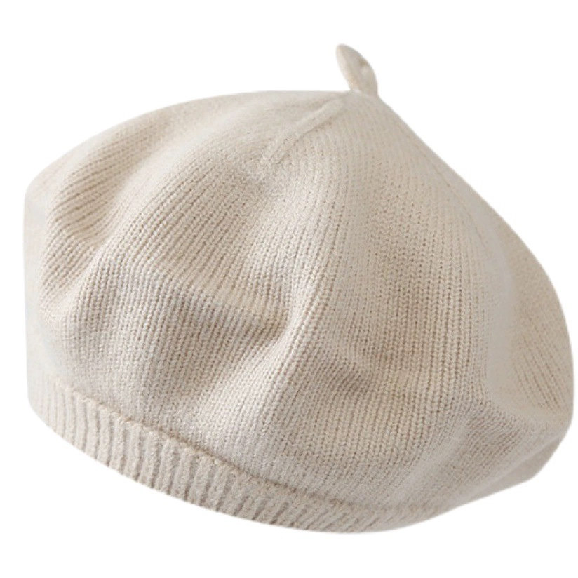 Ins осенне-зимний детский берет в Корейском стиле, Модная вязаная шапка для девочек, детская мягкая шерстяная шапка художника