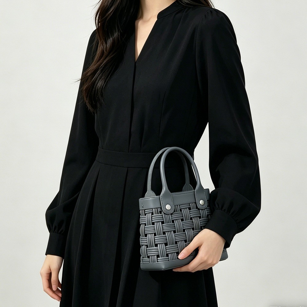 Hot-Selling 2026 Shoulder Bag Beach Bag Eva Beach Bag DIY Handle Color-Blocking Waterproof Perforated Beach Bag