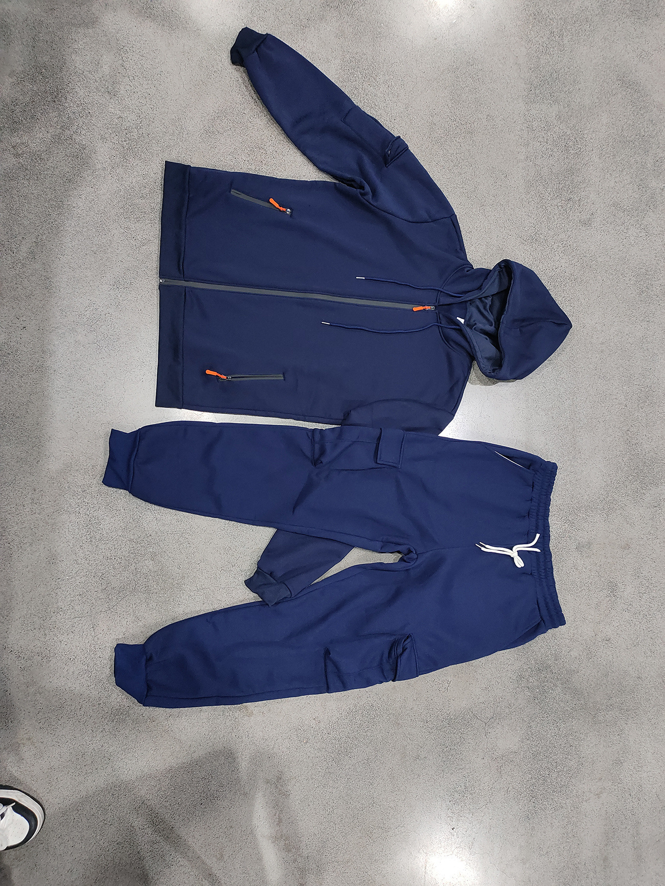 Men's Clothing Men's Heavyweight Fleece Lined Casual Sportswear Workwear Trendy Loose Suit Winter For Formal & Casual_viptrois.com