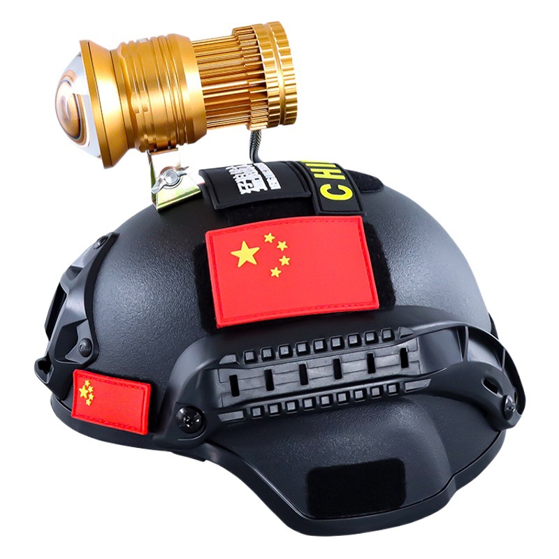 12v headlamp Zoom laser monitor LED strong light long-range white light yellow light 9-100V outdoor waterproof headlamp