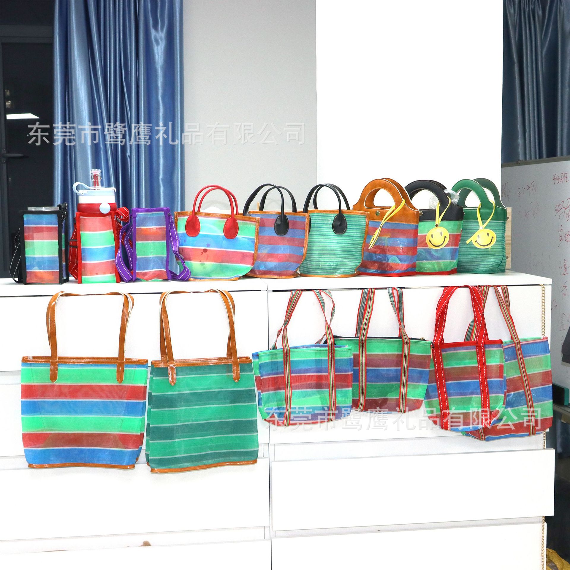 Fishing Net Hollow Bucket Bag Ayu Vegetable Basket Shoulder Bag Hand Bucket Single Bag Exquisite Leather Vintage Bag