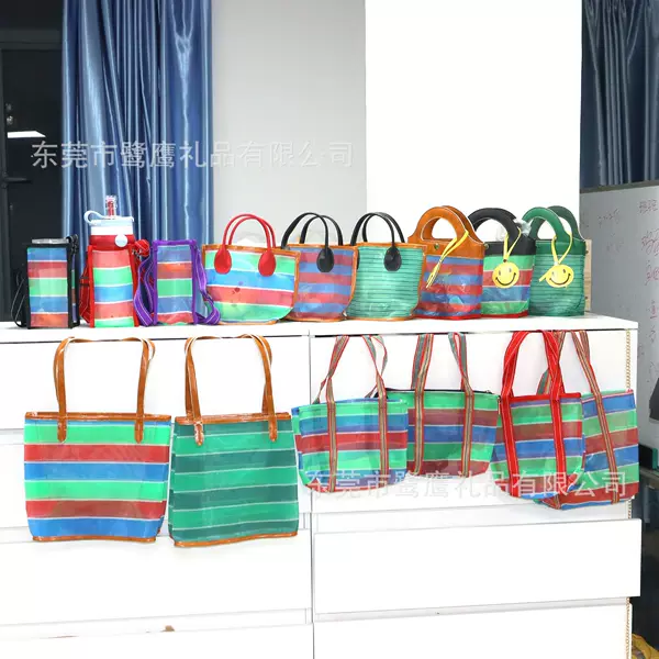 Fishing Net Hollow Bucket Bag Ayu Vegetable Basket Shoulder Bag Hand Bucket Single Bag Exquisite Leather Vintage Bag
