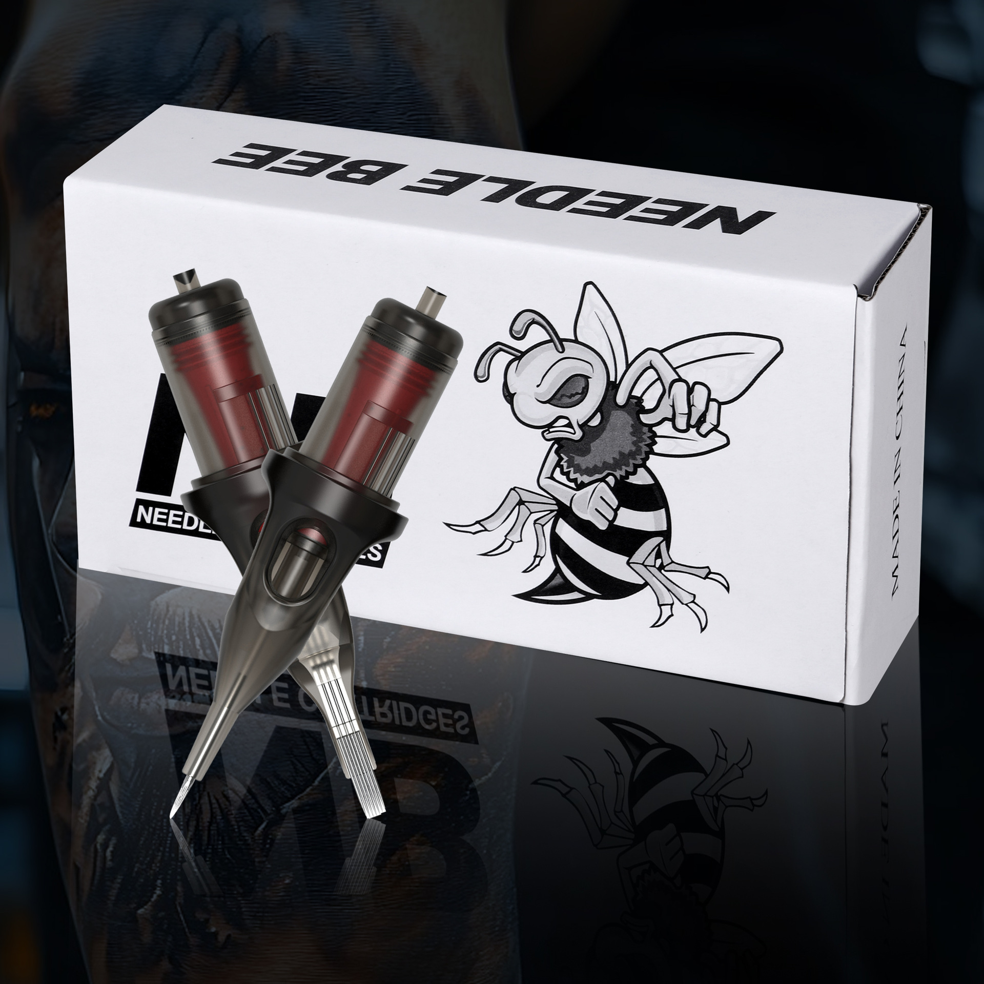 Aguja de tatuaje de venta caliente transfronteriza, aguja de tatuaje NB, aguja de tatuaje profesional, tatuaje de cejas, línea de corte, niebla, modelo completo