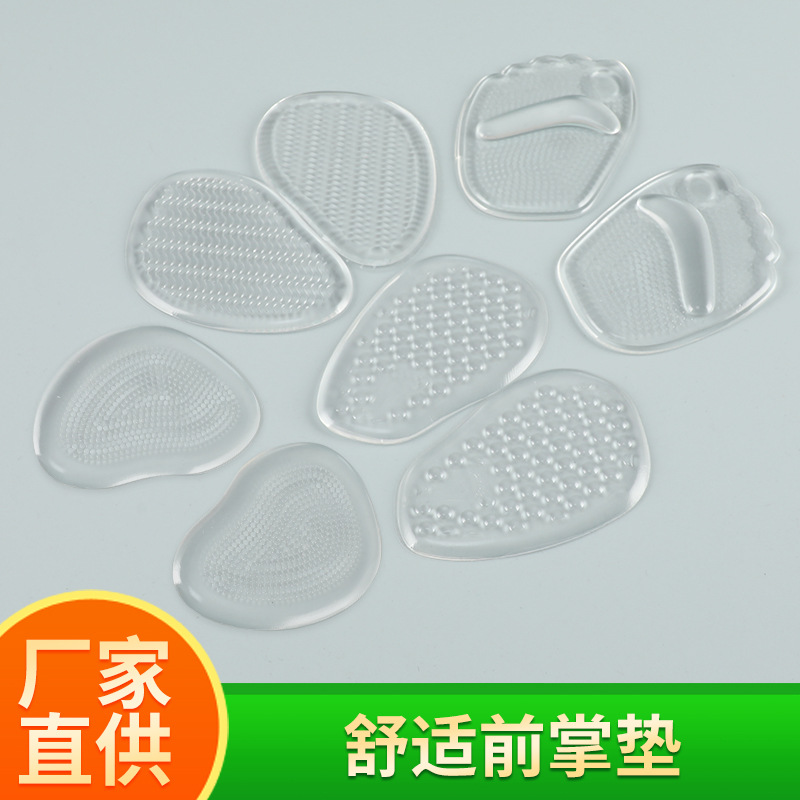 Silicone invisible women's high heels
