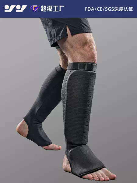 Cross-Border Boxing and Karate Shin Guards with Instep Protection, Eva Shin Guards, Martial Arts and Sanda Ankle Guards, Palm Guards, and Protective Gear Series
