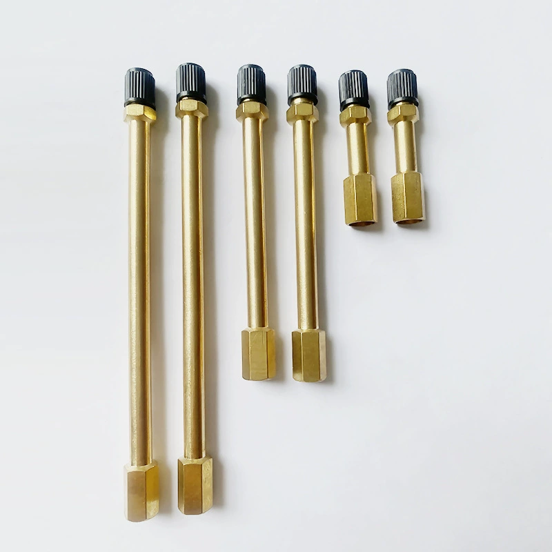 Прямая Продажа с фабрики 50 мм/100 мм/140 мм Автомобильный клапан для шин надувной металлический удлинитель