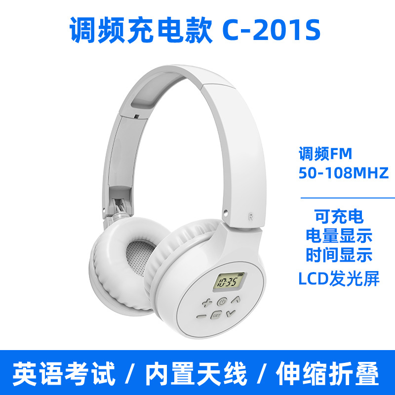 Audífonos Inalámbricos con Radio FM para Exámenes CET-4 y CET-6, Nivel 4, Nivel 6, Nivel 46, Nivel 3, Audífonos Universitarios