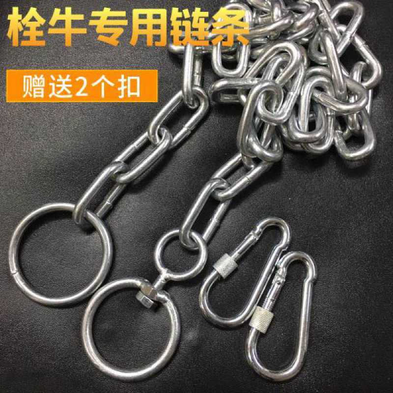 Galvanized chain Shackle chain Dog chain Lotus seed Bold Cattle chain Packet chain 6mm8mm