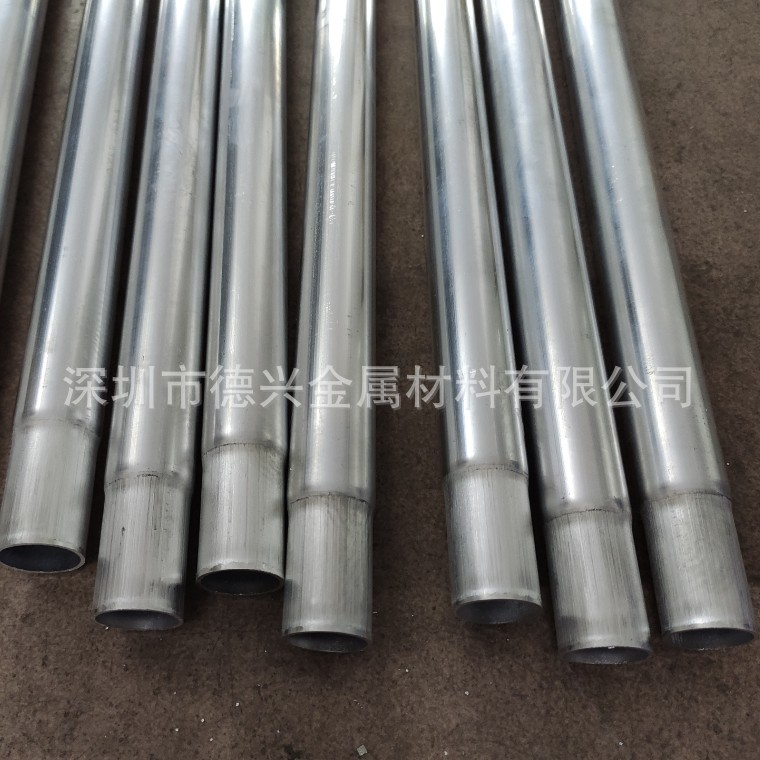 鋁管縮口變徑加工 家具用鋁管縮口縮尖廠家