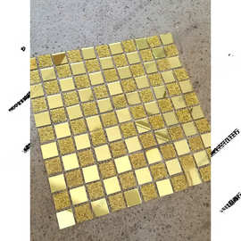 墙贴水晶马赛克瓷砖背景墙镜面水晶玻璃KTV客厅包厢柱子立垒德株