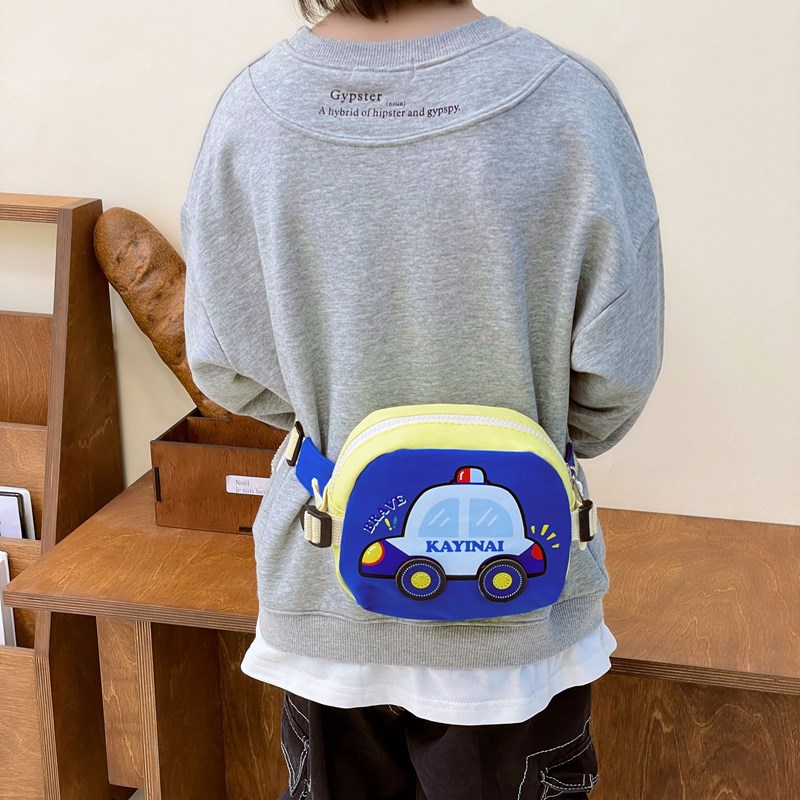 Bolsos de pecho de dibujos animados japoneses para niños y niñas lindos e interesantes bolsos de cintura para bebés nuevos bolsos de impresión de aire extranjero para niños