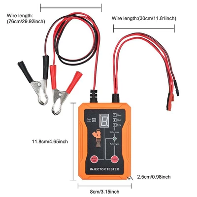 Avtomobil diaqnostika alətləri | Fuel Injector Tester Cleaning - customizable-appearance
