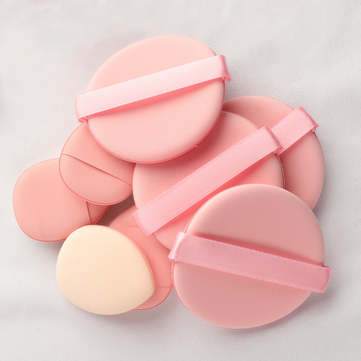 29 piezas de melocotón medio azúcar 10 juego de pinceles de maquillaje cepillo de sombra de ojos polvo suelto cepillo de reparación de color juego completo de herramientas al por mayor