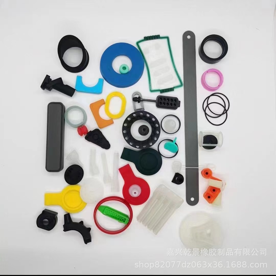 厂家硅胶橡胶制品异形件工业用机械配件硅橡胶加工来图来样定制