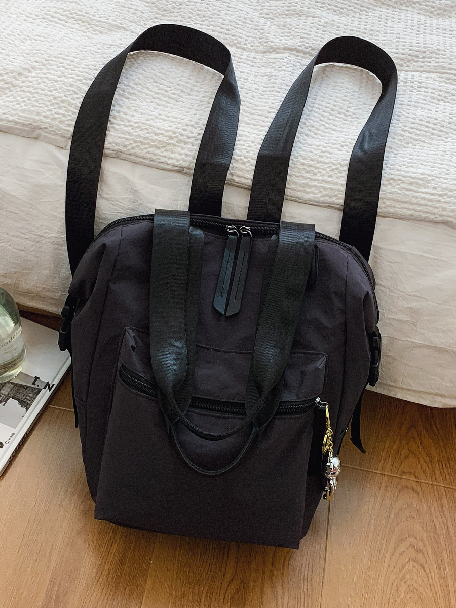 Bolsa de mano de gran capacidad 2025, nueva mochila de moda japonesa, mochila de hombro de estudiantes universitarios, mochila ligera, moda