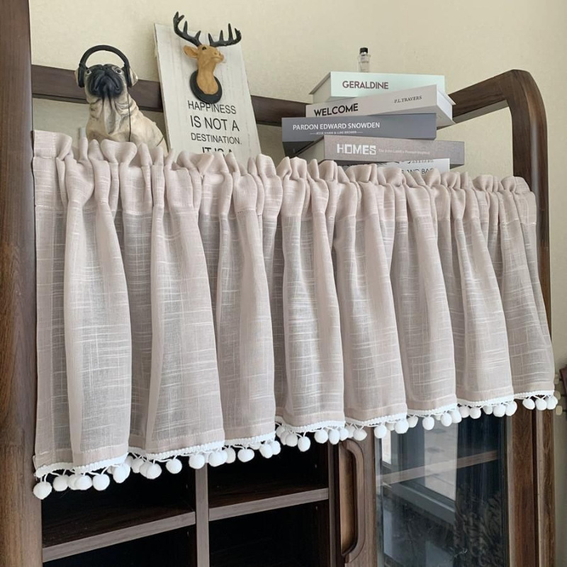 Dust Cover, Curtain, Window Curtain, Self-Adhesive Lower Bunk Blackout Curtain, Eyebrow Desk, Air Conditioner, Anti-Direct Blow, Wind Protection, Morning Breeze