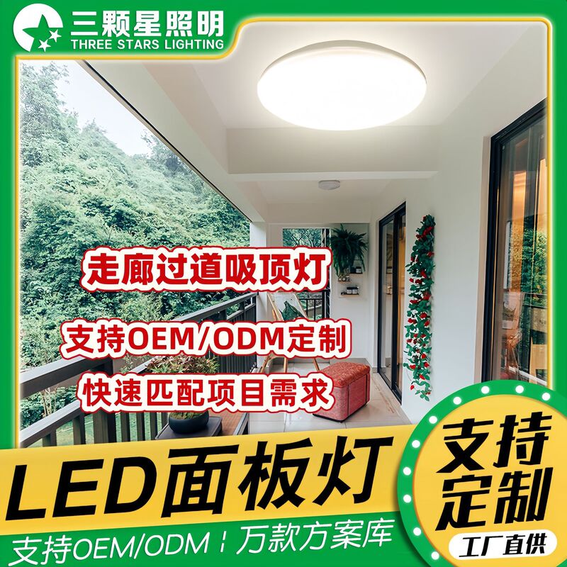 Courtyard Corridor Ceiling Light, Balcony Wall Light, Entrance Ceiling Light. Supports Customization of Size, Color, and Logo