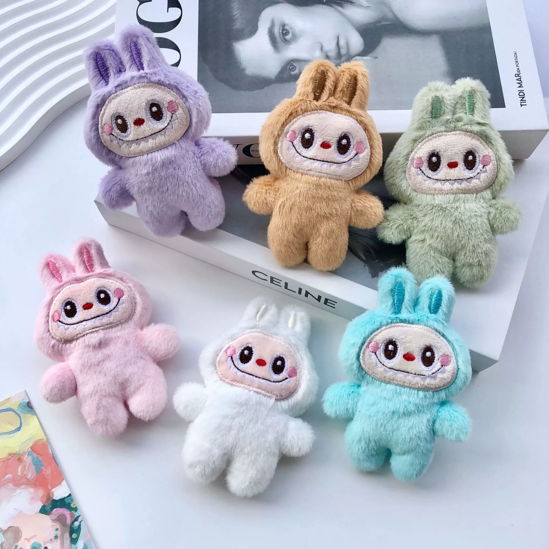 Doll, bag accessory, pack, brooch, internet celebrity, plush, DIY